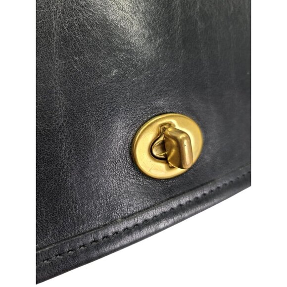 Vintage 80's COACH Compact Pouch Crossbody - Picture 6 of 10